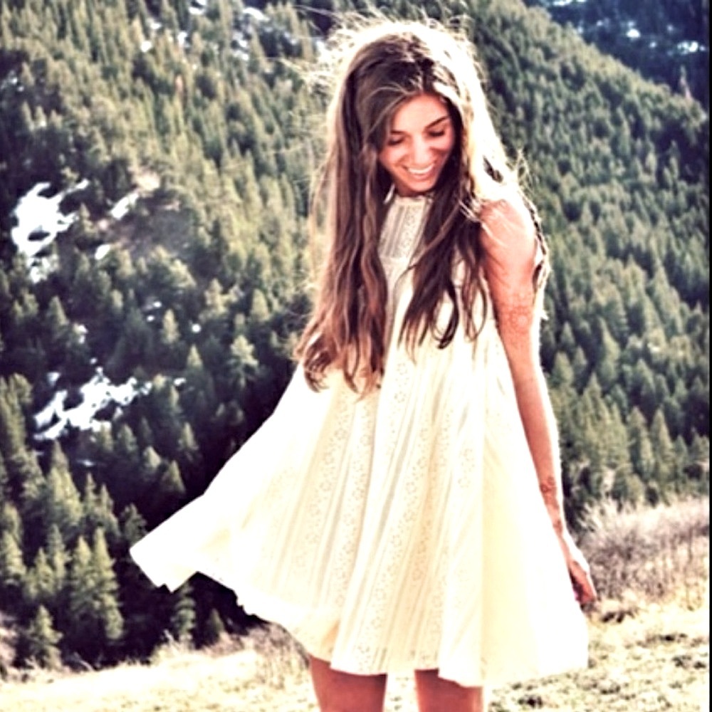 Free People Tu Es La Mini Dress
